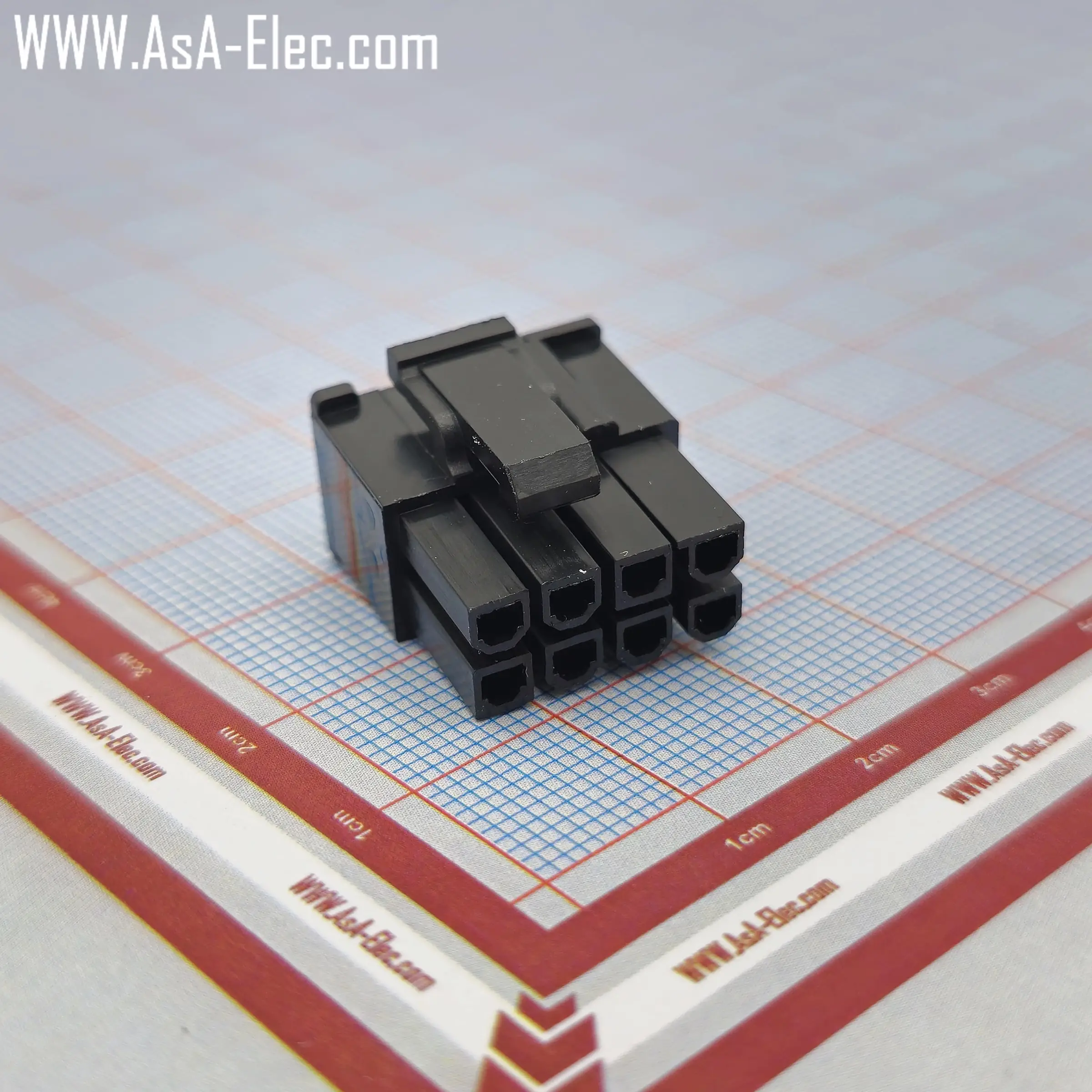 سوکت ATX 4.2 mm مادگی مولکسی 2+6 پین (8 پین)
